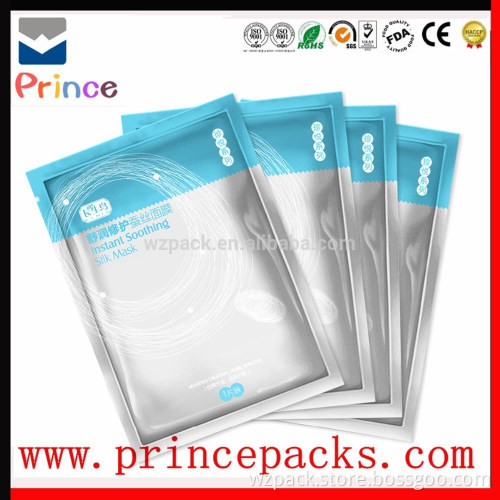 Laminated Stand Up Spout Pouch For Facial Mask Packaging bags